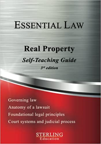 Real Property: Essential Law Self-Teaching Guide (Essential Law Self-Teaching Guides) - Pdf